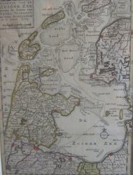 Kaart Zuiderzee (I.Tirion)
